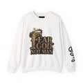 Domingo (Sunday) Apparel Crewneck Sweatshirt — "Fear God Not Man" Religious Graphic Pullover