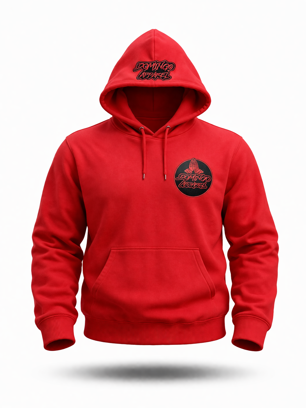 Domingo (Sunday) Apparel Red Hoodie