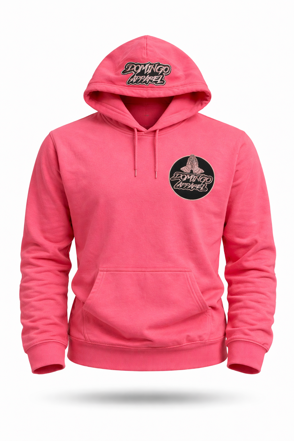 Domingo (Sunday) Apparel Pink Hoodie