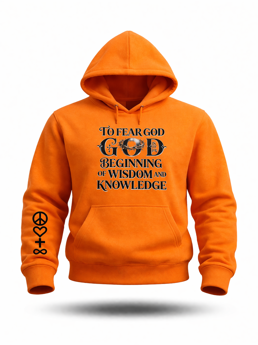 Domingo (Sunday) Apparel Orange Hoodie - To Fear God