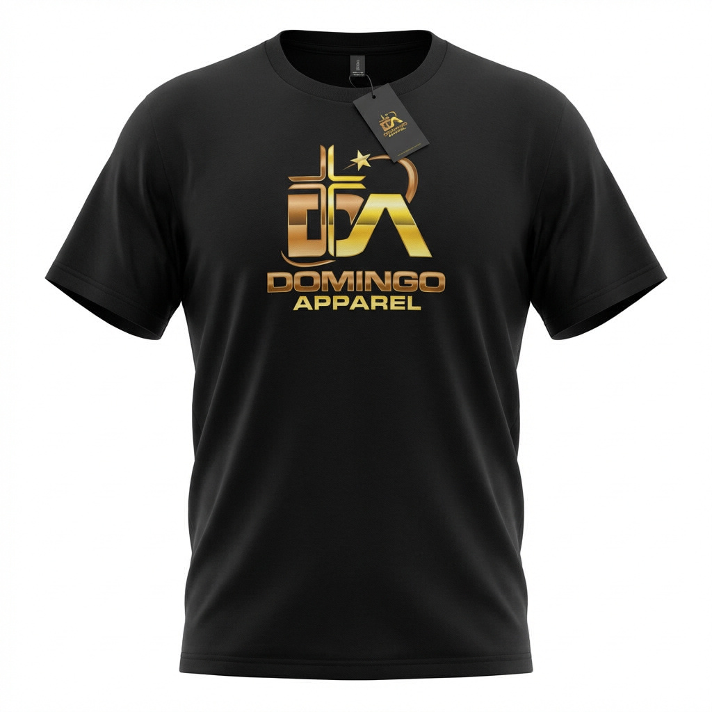 Domingo (Sunday) Apparel Black T-Shirt