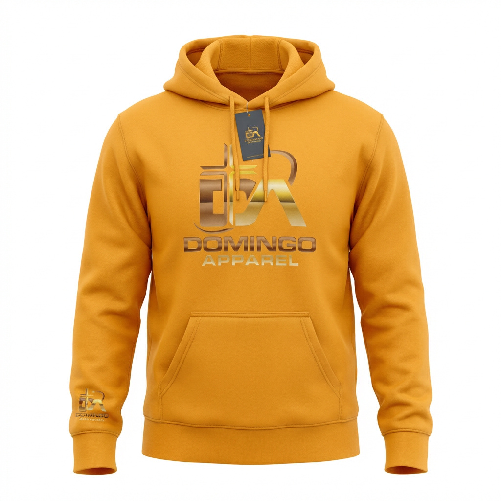 Domingo (Sunday) Apparel Yellow Hoodie