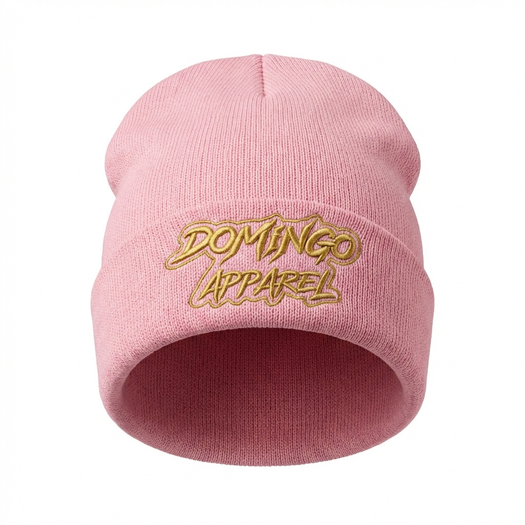 Domingo (Sunday) Apparel Pink Beanie