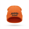 Domingo (Sunday) Apparel Orange Beanie - Script Logo