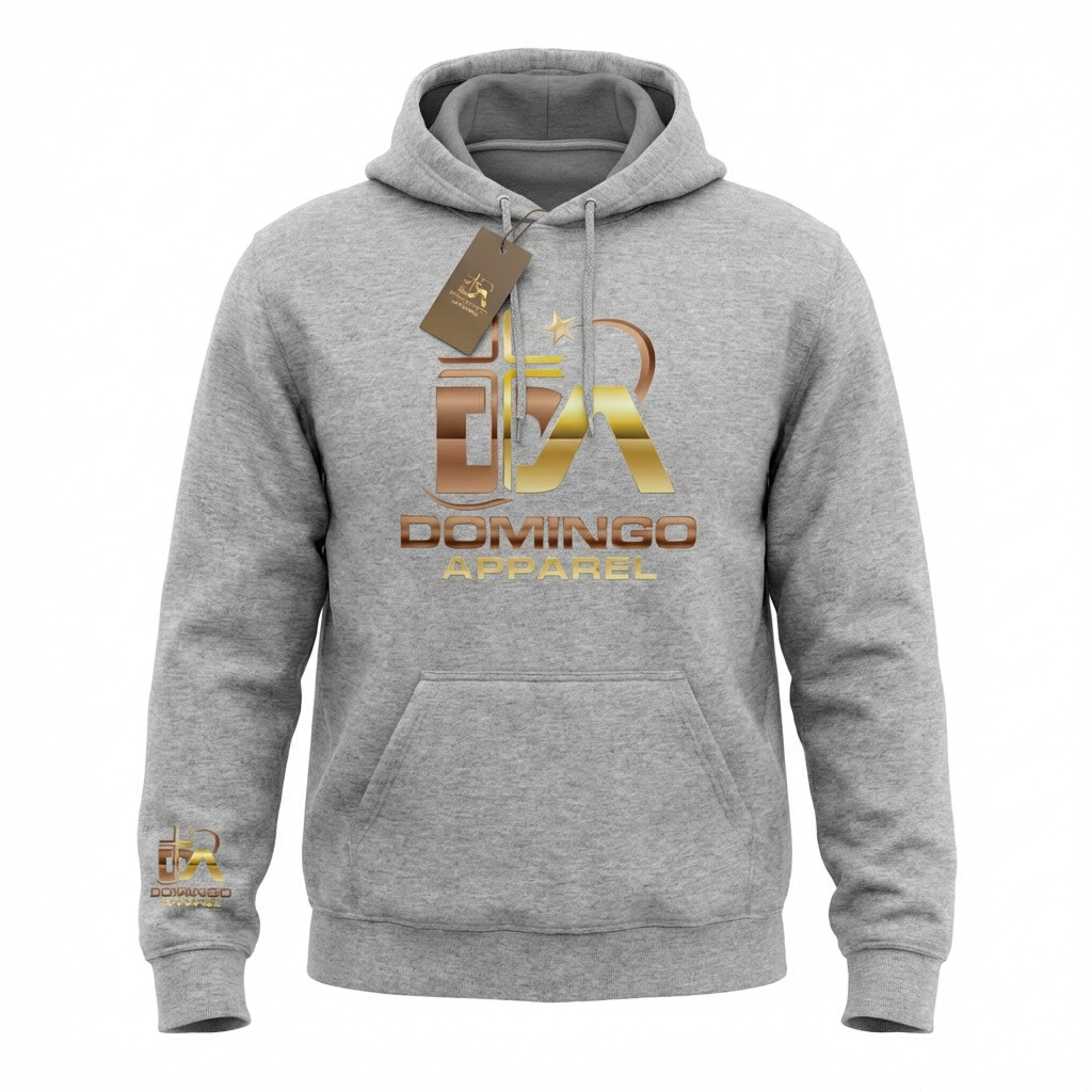 Domingo (Sunday) Apparel Grey Hoodie