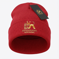 Domingo (Sunday) Apparel Red Beanie - Cross Logo