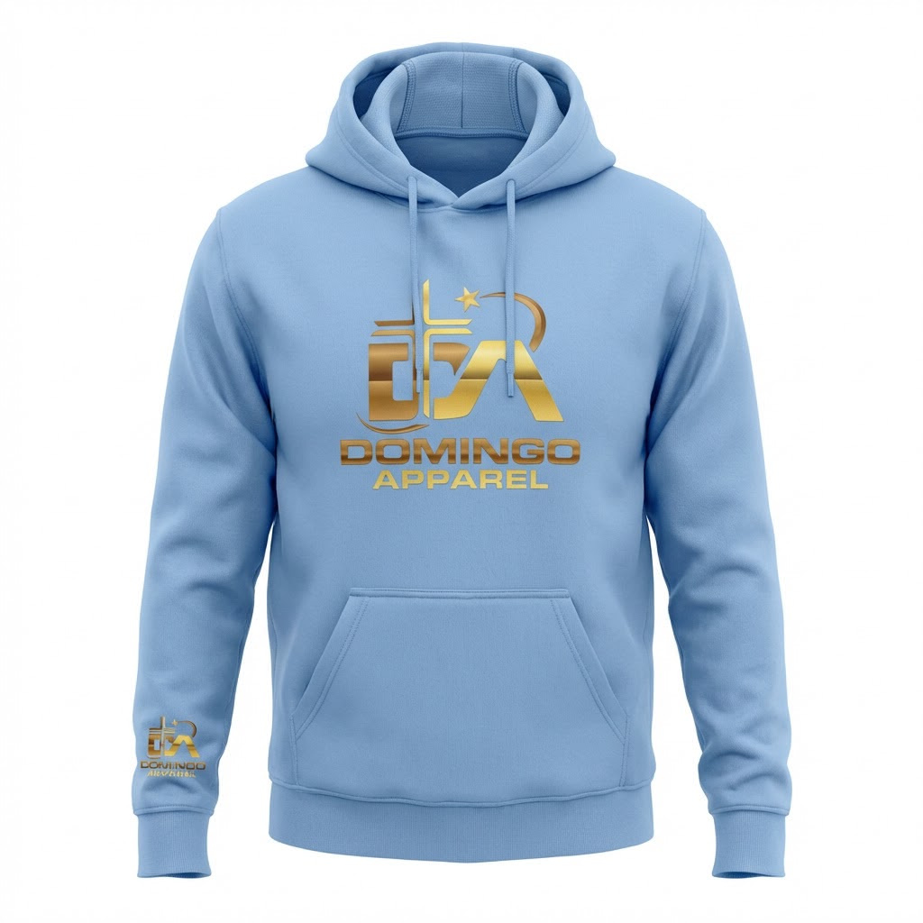 Domingo (Sunday) Apparel Carolina Blue Hoodie