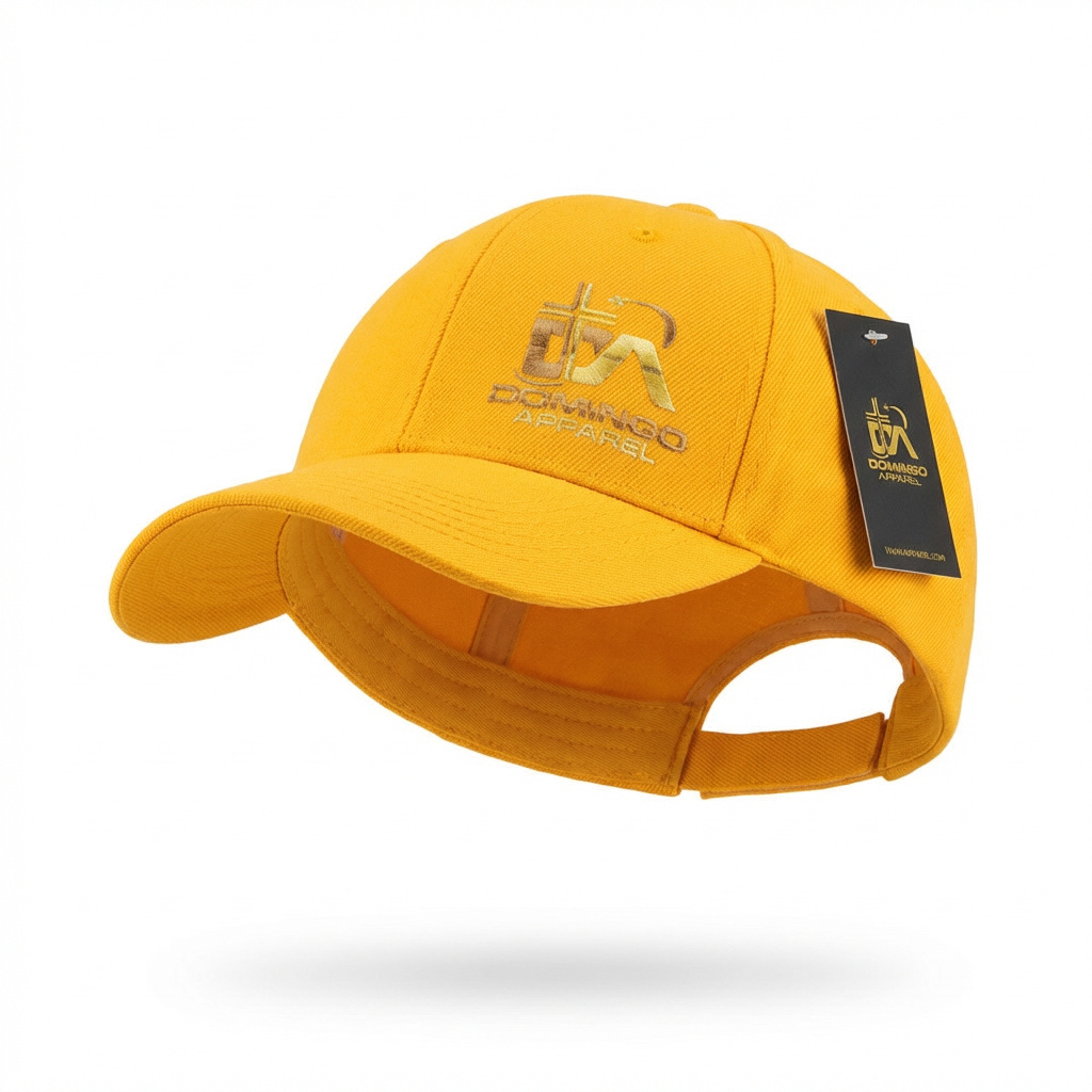 Domingo (Sunday) Apparel Yellow Baseball Cap
