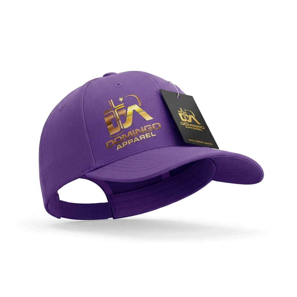 Domingo (Sunday) Apparel Purple Baseball Cap