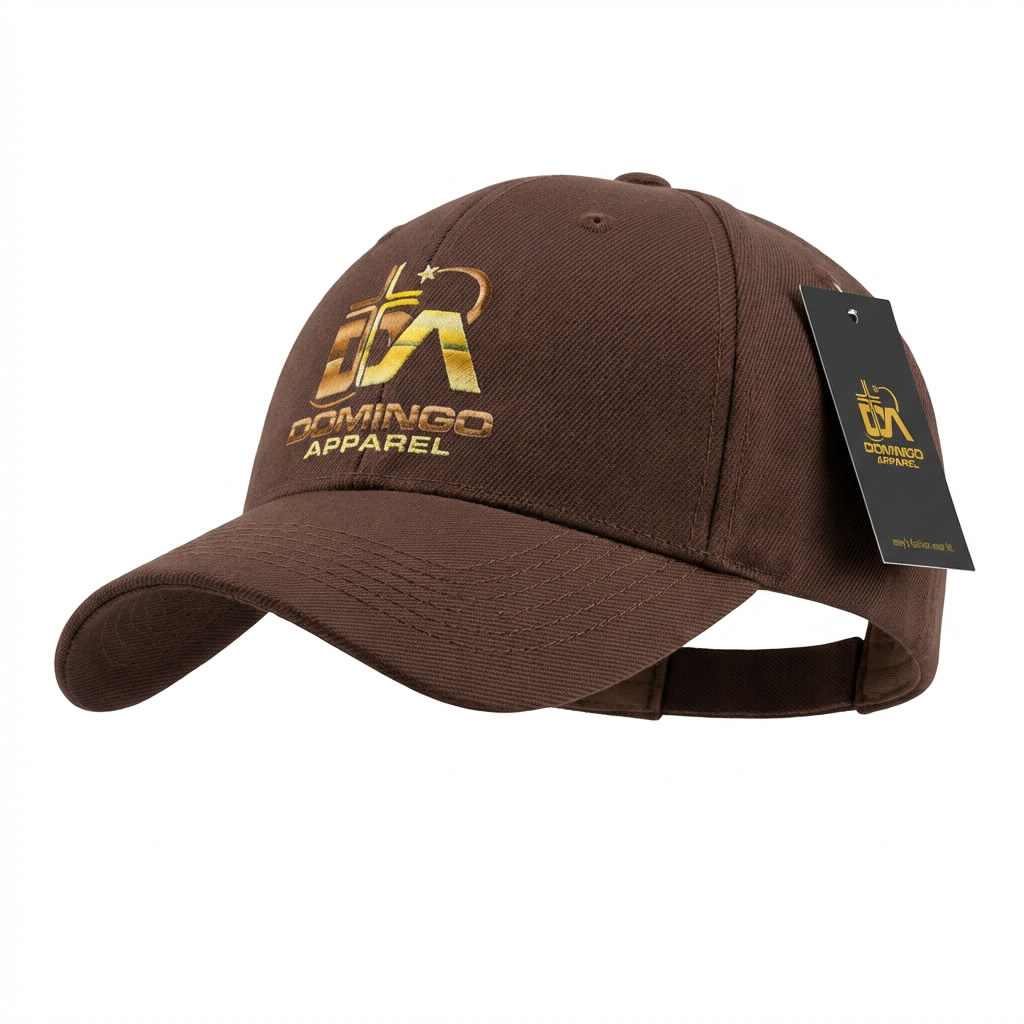 Domingo (Sunday) Apparel Brown Baseball Cap